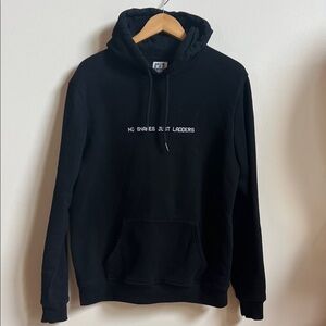 Sidemen ZRK youtube Black Hoodie with White Text No snakes just ladders